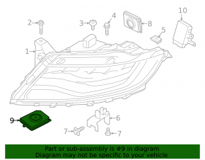 Lincoln MKX 16- LED Lighting Control Unit