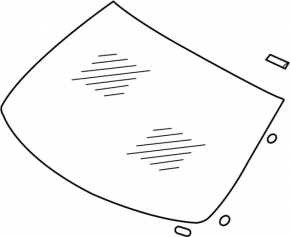 Infiniti G25 G35 G37 4D 06-15 Windshield