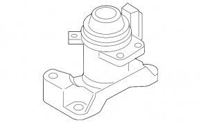 Right engine mount Mazda CX-7 07-09 2.3 AWD