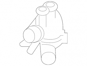 Thermostat housing assembly Land Rover Discovery 17-20 3.0d
