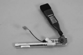 Passenger Seat Belt Tensioner Dodge Challenger 15-19 Rest Black