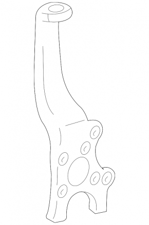 Front right axle Lexus IS 14-20 RWD
