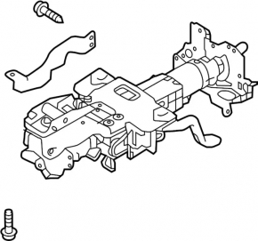 Steering column Infiniti Q50 14-17 without adaptive control
