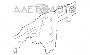 Under-torpedo pipe reinforcement Mini Cooper Countryman R60 10-16