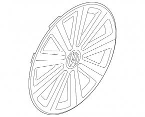Wheel cap R16 VW Tiguan 09-18