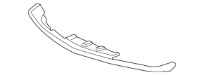 Front Bumper Lip Acura MDX 17-20 Rest
