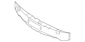 Mazda3 03-09 Front Bumper Absorber