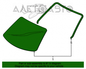 Mazda3 03-08 HB Windshield