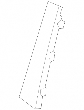 Ford Escape MK3 13-19 front side door trim, rear left