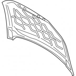 Hood bare Lincoln MKZ 17-20