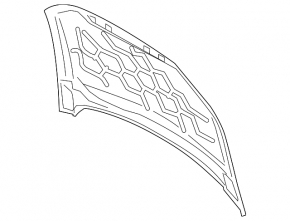 Hood bare Lincoln MKZ 17-20