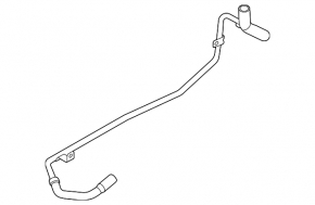 Automatic transmission cooling pipe Ford Edge 19-24 2.0T