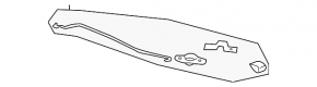Hood support for Mitsubishi Galant 2012