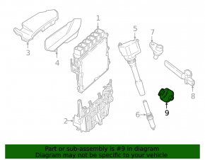 Knock Sensor BMW X3 G01 18-21