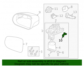 Volvo C40 22-24 ambient air temperature sensor