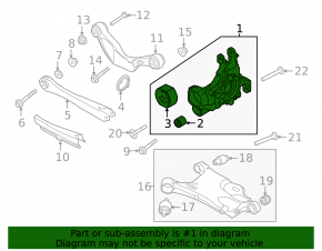 Rear right axle Volvo V90 17-22 usa AWD