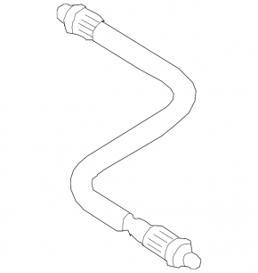 Rear left brake hose BMW 5 F10 11-16