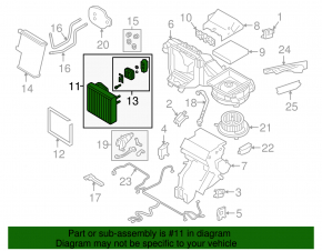 VW Atlas 18-24 Evaporator with Valve