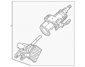 Steering column with EPS Chevrolet Bolt 17
