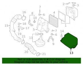 Subaru Ascent 19-26 Air Intake