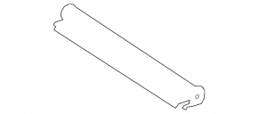Sunroof curtain Audi Q7 4L 10-15