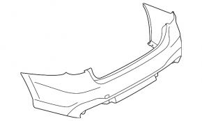 Subaru Legacy 2020-25 front bumper