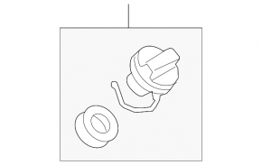 Toyota Avalon 13-18 Fuel Filler Cap