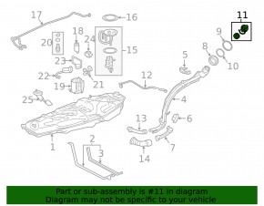 Toyota Avalon 13-18 Fuel Filler Cap
