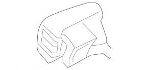Outer Handle Cap Front Right Nissan Rogue Sport 17-22