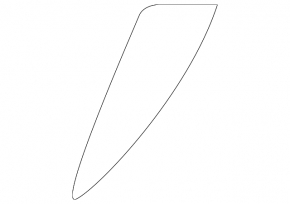 Right rear bumper reflector for Toyota C-HR 18-23