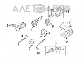 Lexus RX400h 06-09 Steering Angle Sensor