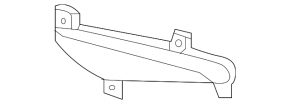 Reflector rear right Hyundai Santa FE Sport 13-18 usa
