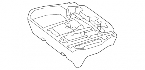 Tool kit Mercedes GLS-class X166 13-19