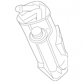 Canister with carbon absorber Mercedes W167 GLE 350 450 20-23