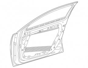 Bare front right door Mercedes A-class V177 19-22