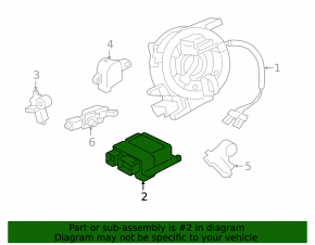 Jaguar F-Pace X761 17-17 SRS Airbag Module