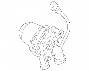 Air pump Audi Q5 8R 13-16 hybrid