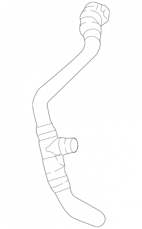 Cooling system hose BMW 5 G30 18- 530e hybrid
