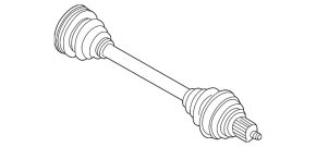 Rear left axle shaft BMW X3 E83 07-10