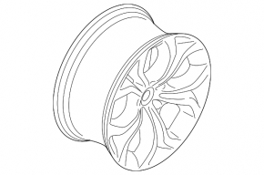 Wheel disk R20 BMW X6 E71 08-14 20"-(style 336) 40mm offset