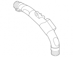Middle air pipe VW Passat b7 12-14 USA 2.0TDI