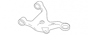 Upper rear right arm Nissan Altima 19-24 awd