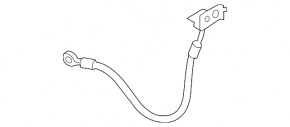 Rear right brake hose for Kia Telluride 20-25
