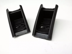Front bumper reinforcement bracket left VW Tiguan 09-11 prerest