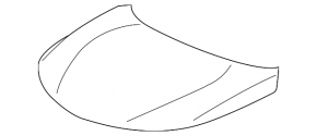 19-25 Acura RDX bare hood