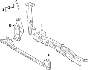 Nissan Ariya 23-25 TV upper bar