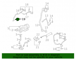 Auxiliary cooling pump BMW X5 F15 14-18