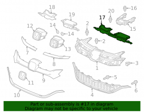 TV cover Honda CRV 15-16 rest