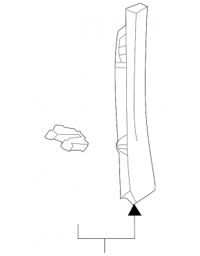 Right rear window trim for Audi A5 F5 18-25 5D, black, complete