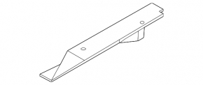 Upper right radiator deflector for Nissan Ariya 23-25